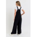 Adjustable Strap Overall Wide Leg Jumpsuit