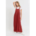 Adjustable Strap Overall Wide Leg Jumpsuit