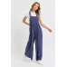 Adjustable Strap Overall Wide Leg Jumpsuit