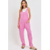 Mineral Washed Summer Jumpsuit