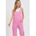 Mineral Washed Summer Jumpsuit