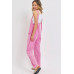 Mineral Washed Summer Jumpsuit