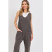 Mineral Washed Summer Jumpsuit