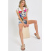 Flower Patch Stripe Knit Top