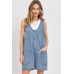 Summer Denim Overall Romper