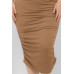 Plus Size Sexy Solid Color Ruched One Shoulder Midi Bodycon Dress