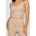 Corset Bustier Sweetheart Crop Top