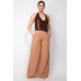 Surplice Halter Sequin Top