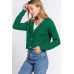 Long slv v-neck sweater cardigan