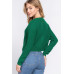 Long slv v-neck sweater cardigan