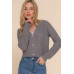 Long slv v-neck sweater cardigan