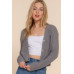 Long slv v-neck sweater cardigan