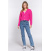 Long slv v-neck sweater cardigan