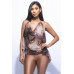 Open Back Cowl Neck Top