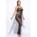 Halter Top Ruched Pants Set