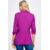 Buttoned Detail 3/4 Sleeve Blazer