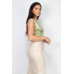 Ruched Sleeveless Asymmetric Crop Top
