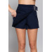 Waist Belted Cargo Skort