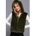 Hoodie Faux Fur Vest