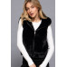 Hoodie Faux Fur Vest