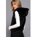 Hoodie Faux Fur Vest