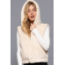 Hoodie Faux Fur Vest