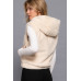Hoodie Faux Fur Vest