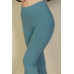 Wide waistband flare leg pants
