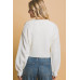 Mid cropped flower cardigan