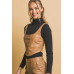 Faux leather corsetry