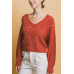 Pearl details sweater