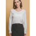 Pearl details sweater