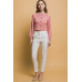 Short collard sweater