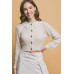 Short collard sweater