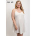 V-neck slip dress with adjustable straps