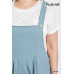 Pintuck detail overall with side pockets