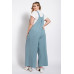 Pintuck detail overall with side pockets