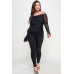 Ots Ruched Mesh Top
