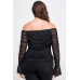 Ots Ruched Mesh Top