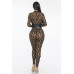 Geometric Printed Jersey Jumpsuit