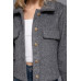 Long Slv Teddy Fleece Short Jacket