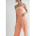 Tube Top  Jumpsuit Romper