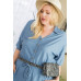 Short Sleeve Collar V Neck Waist Elastic Side Pocket Button Down Knit Romper