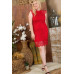 Lace Crochet Mini Raglan Dress With Zipper Back