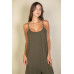 Spaghetti Strap Solid Wide Jumpsuit