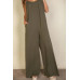 Spaghetti Strap Solid Wide Jumpsuit
