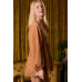 Velvet Long Sleeve Square Neck Flowy Romper