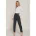 High Waist Pintuck Detail Long Pants