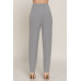 High Waist Pintuck Detail Long Pants