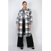 Plaid Buttoned Shacket Coat